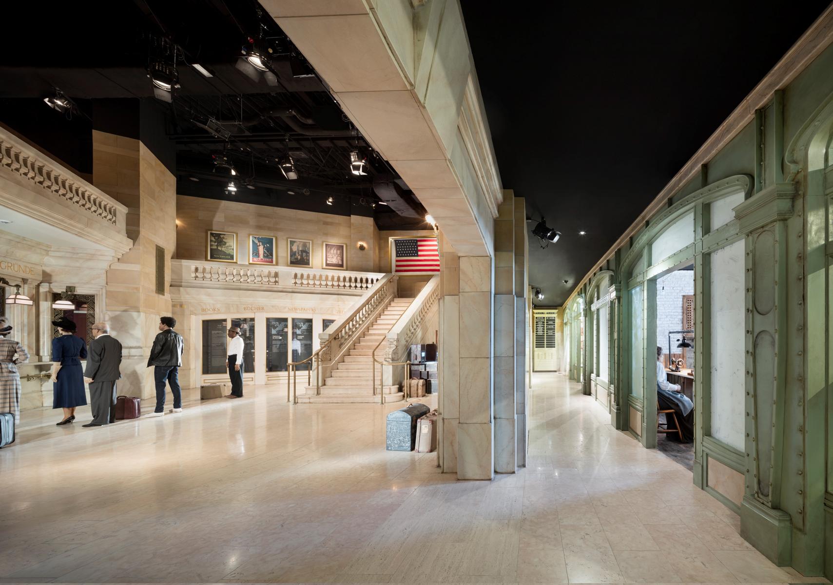 Halle im Auswandererhaus Bremerhaven
