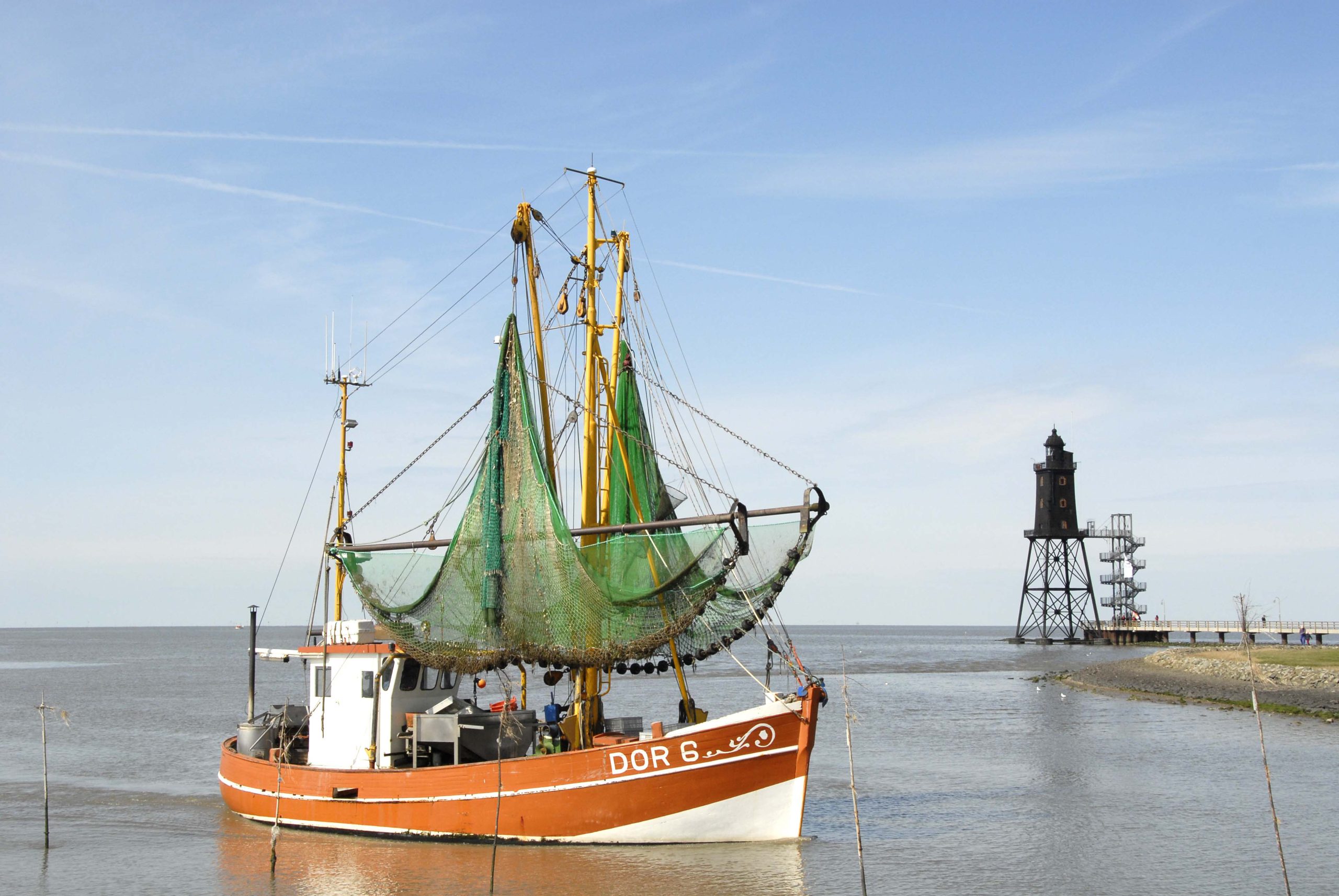 Krabbenkutter in Dorum-Neufeld