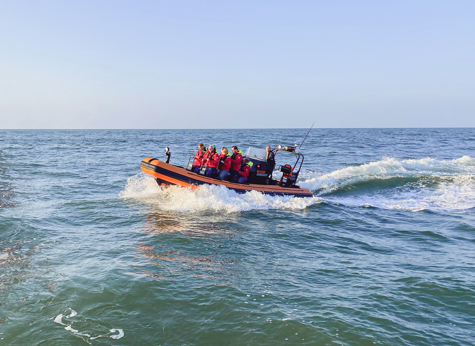 Speedboot in Bremerhaven