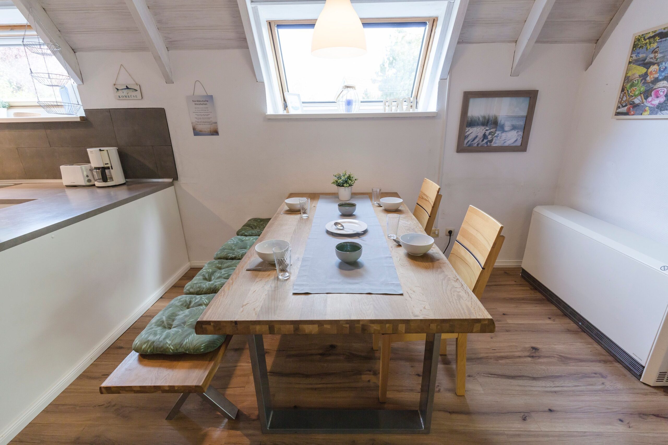Essbereich im Ferienhaus