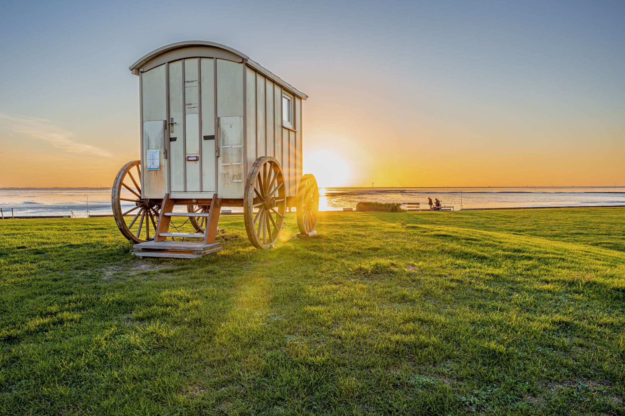 Strandkarren in Wremen